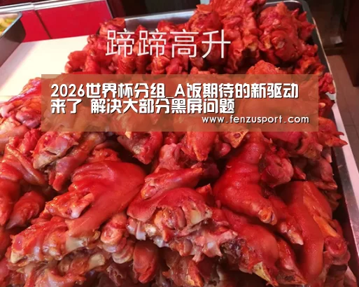 2026世界杯赛程