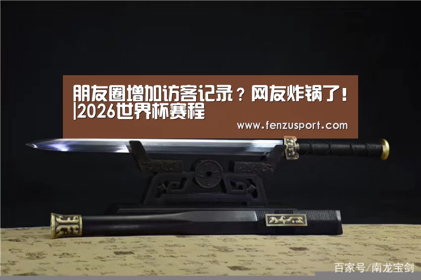 朋友圈增加访客记录?网友炸锅了!|2026世界杯赛程(图1) 2026世界杯对阵图